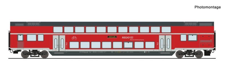 2nd class double-deck coach, DB AG, HO, Roco 6220146