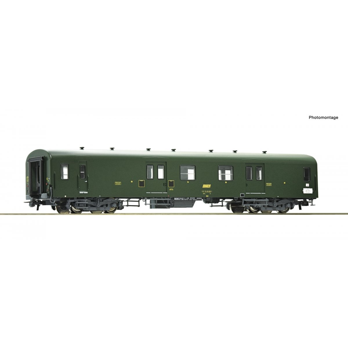 Baggage coach, SNCF, HO, Roco 74359