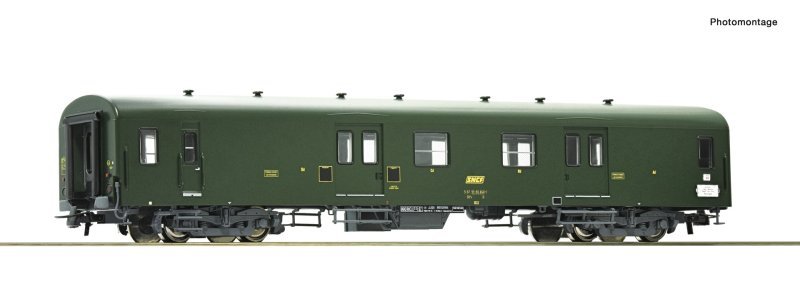 Baggage coach, SNCF, HO, Roco 74359