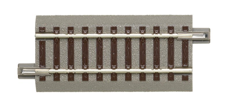 Adapter straight track G76.5, HO, Roco 61112