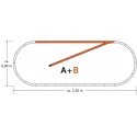 Track set B, HO, Roco 61101