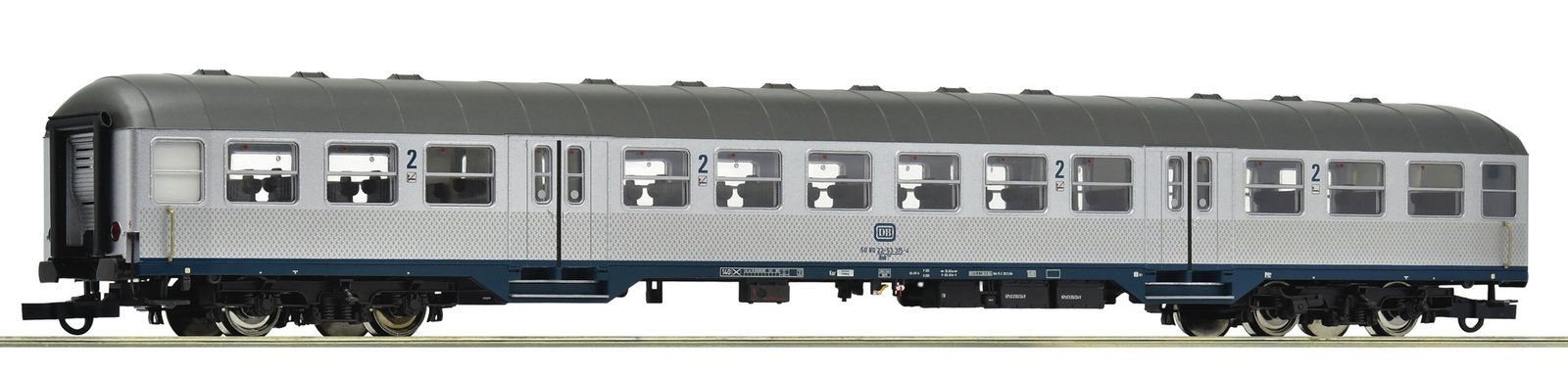 2nd class commuter coach, DB, HO, Roco 6200165