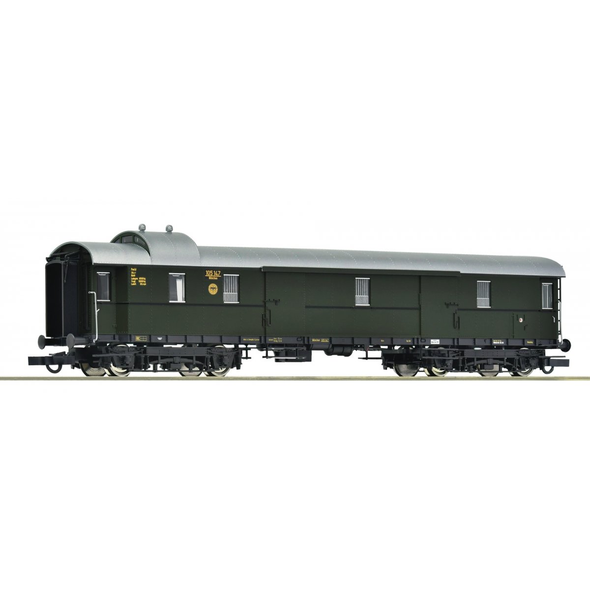 Standard luggage wagon, DRG, HO, Roco 6200140