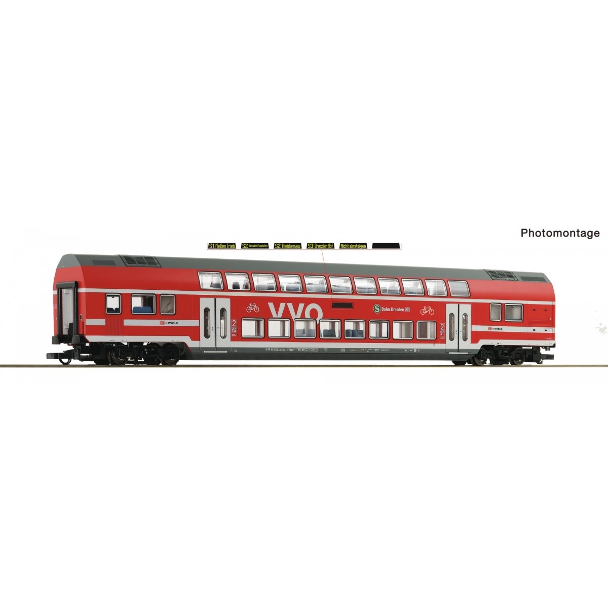 2nd class double-deck coach, DB AG, HO, Roco 6200207