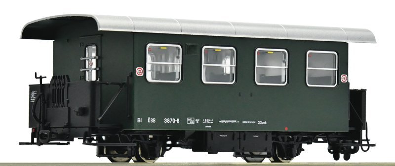 Narrow-gauge ribbed wagon, ÖBB, HOe, Roco 6240008