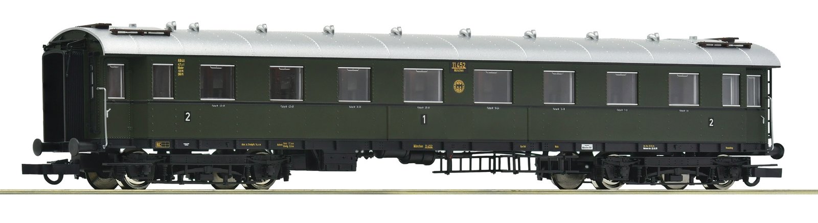 1st/2nd class standard express train coach, DRG, HO, Roco 6200136