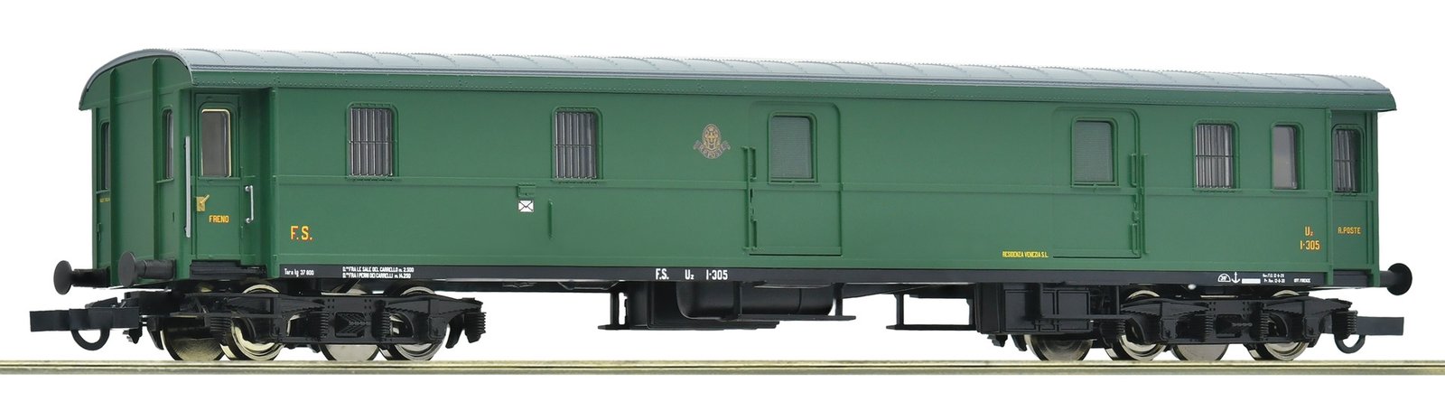 Post wagon, FS, HO, Roco 6200095