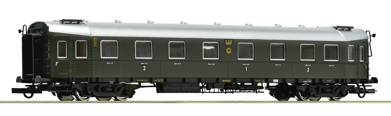 1st/2nd class express train coach, DRG, HO, Roco 6200135