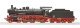 Steam locomotive 038 509-6, DB, HO, Roco 71379