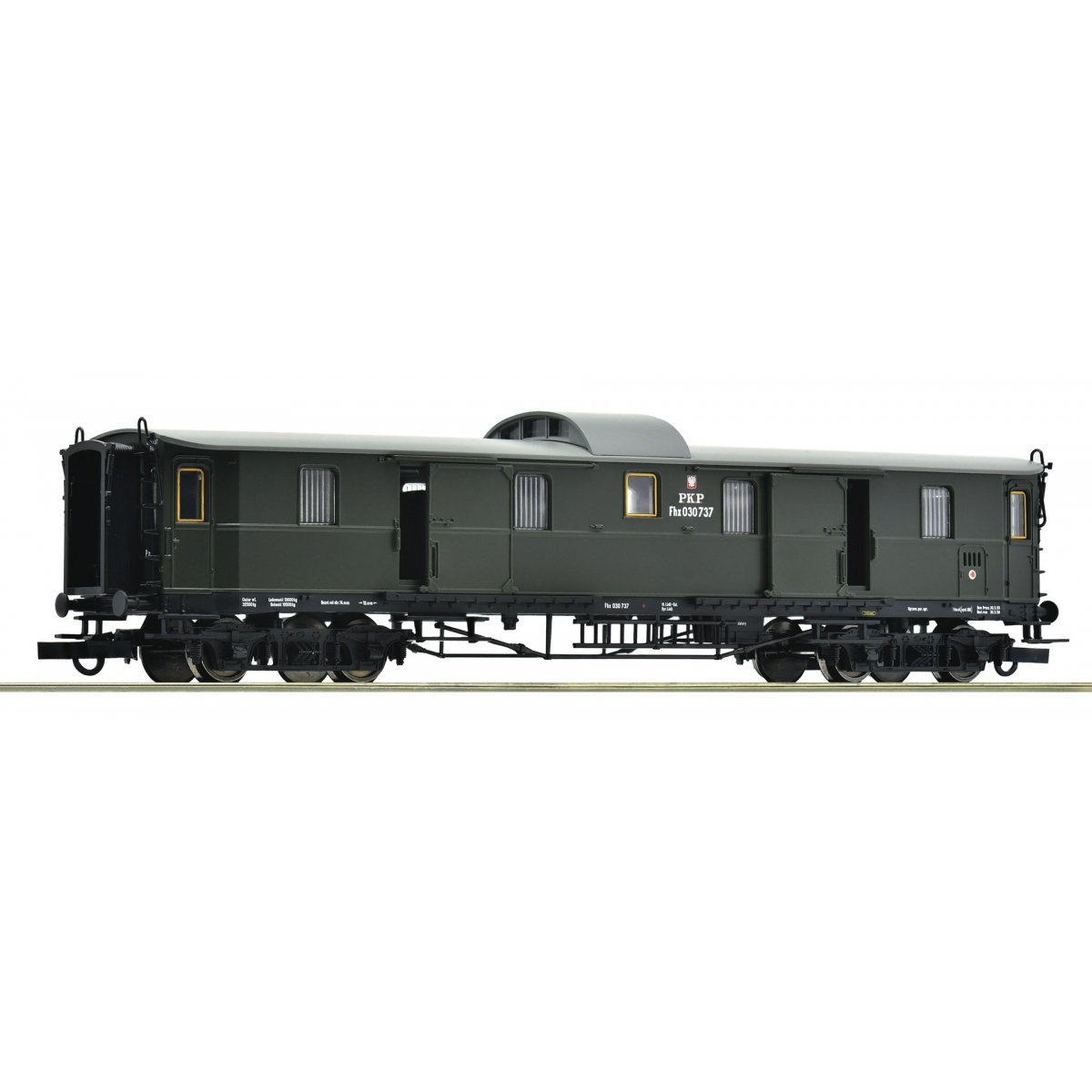 Express train luggage wagon, PKP, HO, Roco 6200194