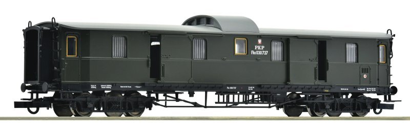 Express train luggage wagon, PKP, HO, Roco 6200194