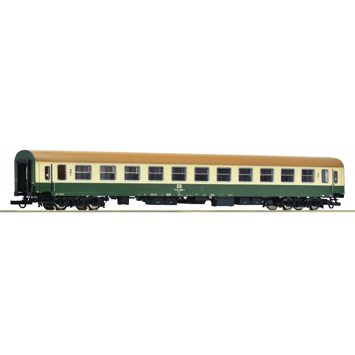 2nd class express train coach, DR, HO, Roco 6200117