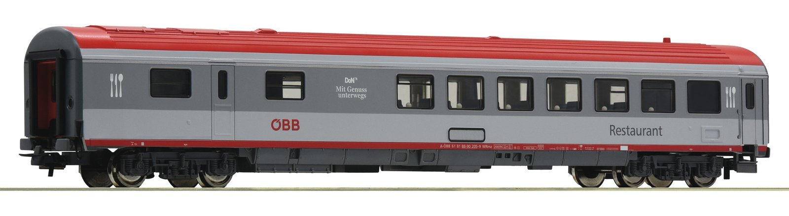Eurofima dining coach, ÖBB, HO, Roco 54165