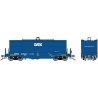 Greenbrier Transverse Coil Car 6-Pack - Ready to Run -- GATX Leasing WRWK Set 1 (blue, white), HO, Rapido Trains Inc 168008