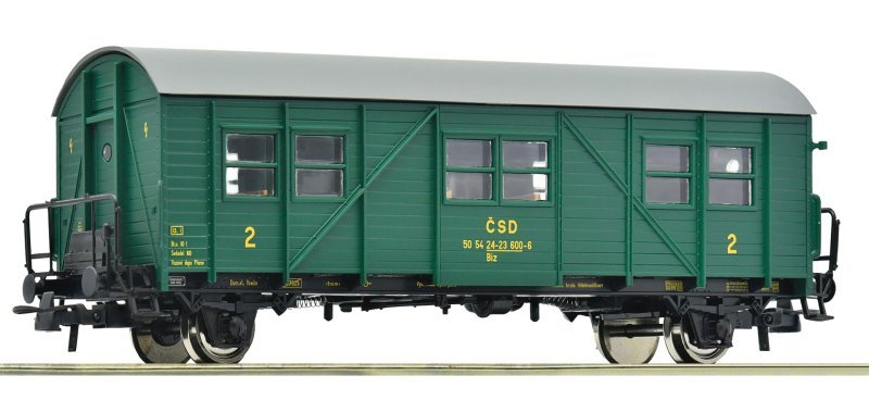 Auxiliary passenger coach, CSD, HO, Roco 6200089