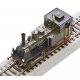 Steam locomotive T3, K.P.E.V., HO, Roco 70035