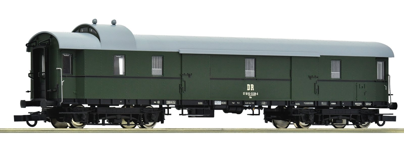Luggage wagon, DR, HO, Roco 6200226