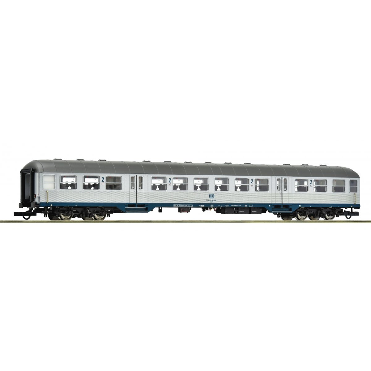 2nd class commuter coach, DB, HO, Roco 6200166