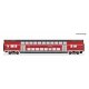 2nd class double-deck coach, DB AG, HO, Roco 6200146