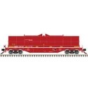42′ Coil Steel Car with Fishbelly Side Sill - Ready to Run - Master¨ -- First Union Rail FURX 382420 (Ex-NOKL, red, white, ye