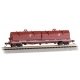 55′ Coil Car with Angled Hoods and Load - Ready to Run -- Conrail 628021 (Boxcar Red, white), N, Bachmann Industries 71453