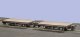 4-Wheel Flatcar - Ready to Run -- Undecorated, HOn30, Peco GR300