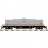 42′ Coil Steel Car with Fishbelly Side Sill - Ready to Run - Master¨ -- Kansas City Southern 720017 (gray, black, red, yellow