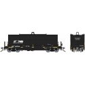 Greenbrier Transverse Coil Car 6-Pack - Ready to Run -- Norfolk Southern Set 1 (black, white, Horse Head Logo), HO, Rapido Train