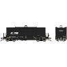 Greenbrier Transverse Coil Car 6-Pack - Ready to Run -- Norfolk Southern Set 1 (black, white, Horse Head Logo), HO, Rapido Train
