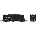Greenbrier Transverse Coil Car 6-Pack - Ready to Run -- Norfolk Southern Set 2 (black, white, Horse Head Logo), HO, Rapido Train
