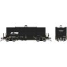 Greenbrier Transverse Coil Car 6-Pack - Ready to Run -- Norfolk Southern Set 2 (black, white, Horse Head Logo), HO, Rapido Train