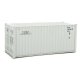 20′ Corrugated Container - Assembled -- Gateway (gray), HO, Walthers SceneMaster 8063