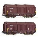 2 piece set: Telescopic hood wagons, ÖBB, HO, Roco 6600132