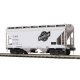 2-Bay Centerflow Covered Hopper 3-Pack - 3-Rail - Premier -- Chicago & North Western (1 Each: yellow, g, O, Atlas O 3001893