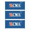 20′ Fully Corrugated Container - 3-Pack -- CMA (Older Version), HO, Walthers SceneMaster 18050