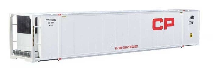 53′ Reefer Container - Ready to Run -- Canadian Pacific, HO, Walthers SceneMaster 8703