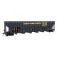 73′ Greenville 7,000 Cubic Foot Wood Chip Hopper - Ready to Run -- CSX 434198 (Patched Family L, HO, WalthersMainline 56377