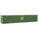 53′ Singamas Corrugated-Side Container - Assembled -- EMP (green, blue, yellow), HO, Walthers SceneMaster 8530