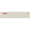 40′ Standard-Height Container 3-Pack - Assembled - Master(R) -- Orient Overseas Container Line Set 1 (gray, red), N, Atlas Mod