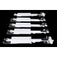 263` Five-Unit All-Purpose 48` Spine Car - Ready to Run -- Santa Fe 298943, HO, WalthersMainline 5261