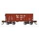 Flat-Bottom Ore Car - Ready to Run -- Southern Pacific 345047 (oxide), N, Bachmann Industries 18656