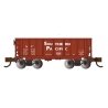 Flat-Bottom Ore Car - Ready to Run -- Southern Pacific 345047 (oxide), N, Bachmann Industries 18656