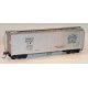 40′ Steel Reefer w/Hinged Door - Kit -- Canadian National 209830 (silver, black, green Leaf Logo), HO, Accurail Inc 8315