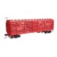 40′ Wood Stock Car - Ready to Run -- Chicago, Burlington & Quincy 52537, HO, WalthersMainline 41452