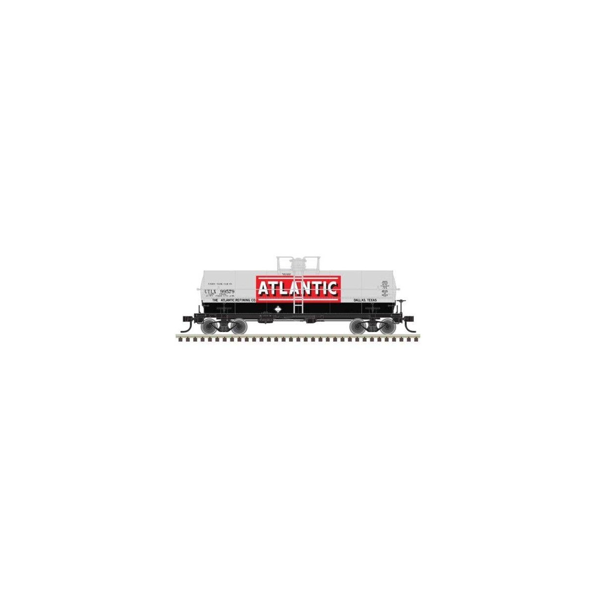 11,000-Gallon Tank Car w/Platform - Ready to Run - Master(R) -- Atlantic Refining UTL, N, Atlas Model Railroad Co. 50006589