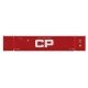53′ Intermodal Container 2-Pack - Assembled -- Canadian Pacific (2020s Scheme, red, white, Large CP), N, Kato USA Inc 80054M