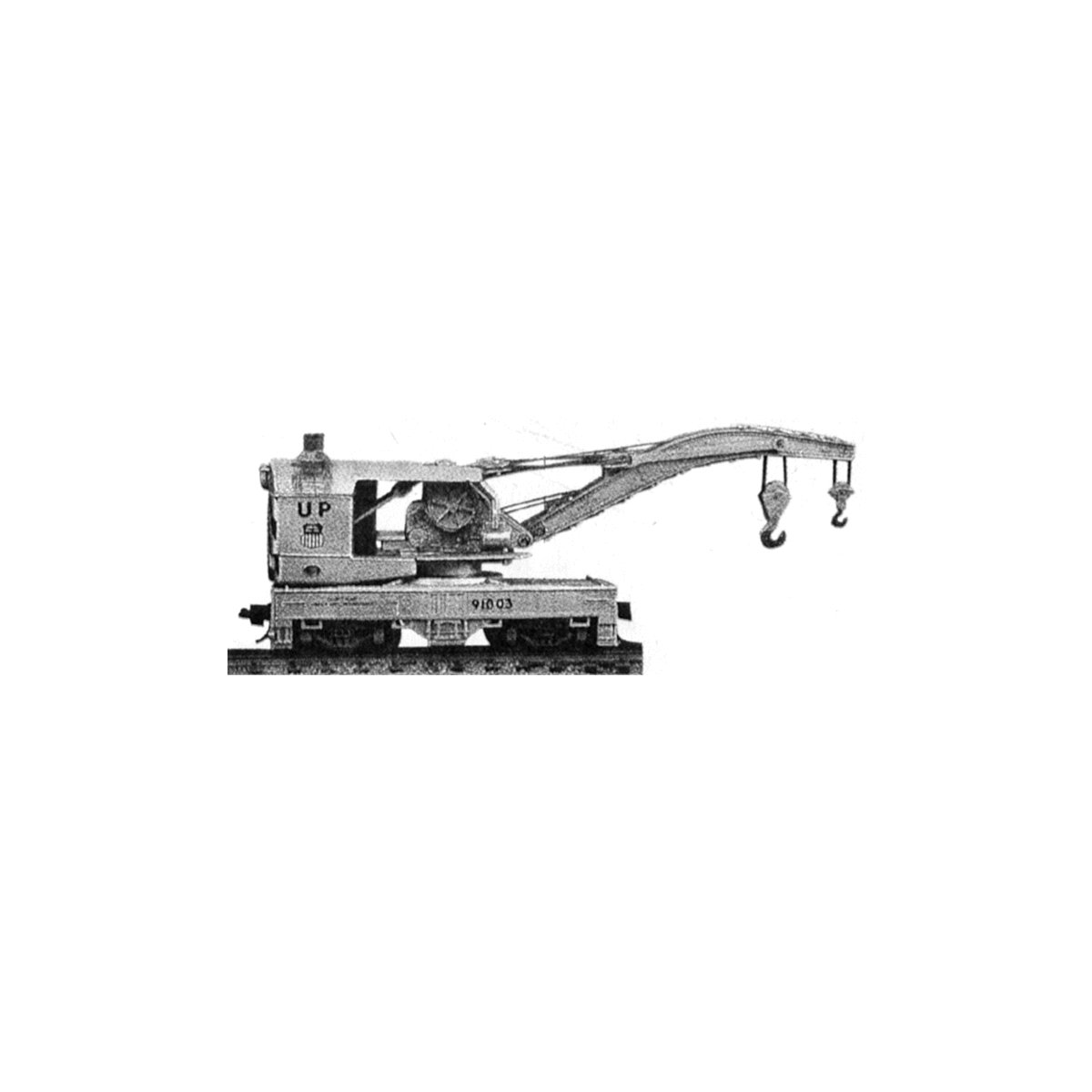 120-Ton Brownhoist Crane -- Kit, N, Tichy Train Group 2700