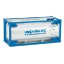 20′ Tank Container - Kit -- Union Pacific(R) (white, blue), HO, Walthers SceneMaster 8110