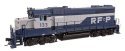 EMD GP35 Phase II - Standard DC -- Richmond, Fredericksburg, and Potomac 133, HO, WalthersProto 50305