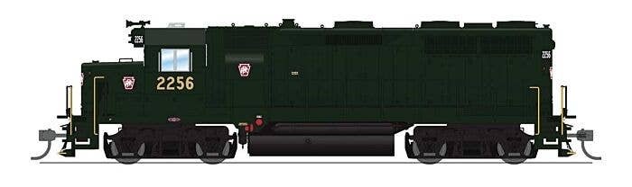 EMD GP35 Low Nose - Sound and DCC - Paragon4(TM) -- Pennsylvania Railroad 2263 (Brunswic, HO, Broadway Limited Imports 8926